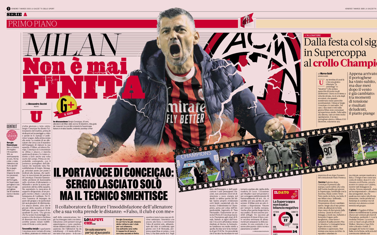 Conceicao Gazzetta denies